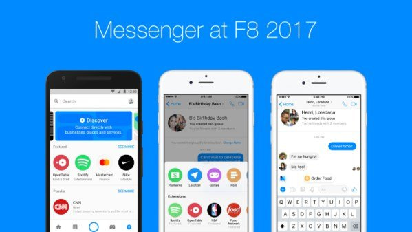 Facebook da otro empujón a sus bots en Messenger